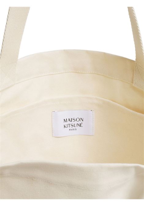 borsa tote dressed fox unisex navy MAISON KITSUNÉ | PM05107WW9042P700